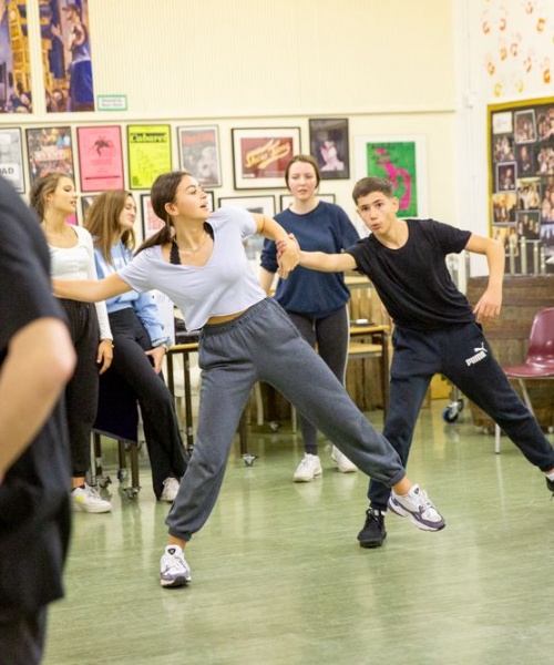 News » Frantic Assembly's energetic workshop